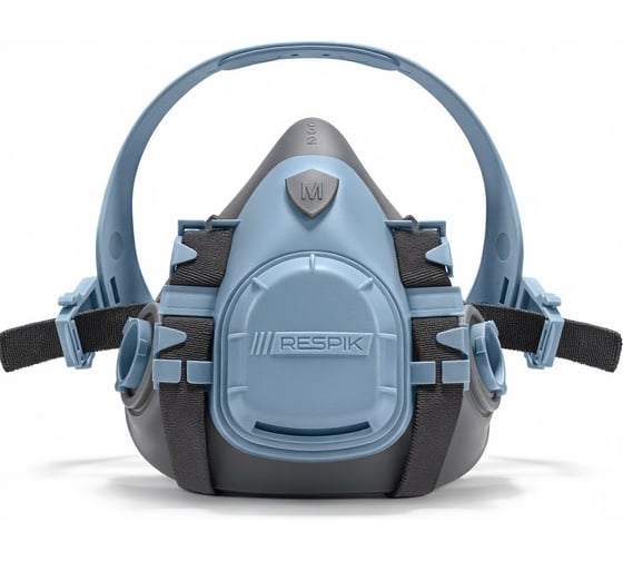 Полумаска RESPIK серия 802 размер M голубой R802 blue