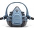 Полумаска RESPIK серия 802 размер M голубой R802 blue 1