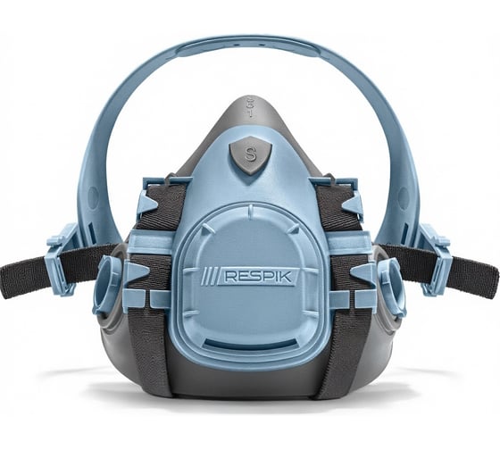 Полумаска RESPIK серия 801 размер S голубой R801 blue