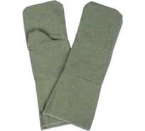 Брезентовые рукавицы TDM ELECTRIC Искра, длинный раструб, двойной наладонник, 420 г/м 1 пара, SQ1016-0513