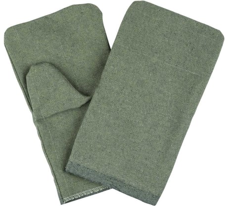 Брезентовые рукавицы TDM ELECTRIC Искра, двойной наладонник, 420 г/м, 1 пара SQ1016-0512