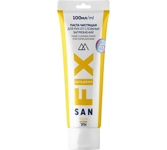 Чистящая паста в тубе Sanfix 100 мл 51744