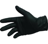 Нитриловые перчатки WOLF черные, 60мкр, размер L, 100шт, 1.2105.0003