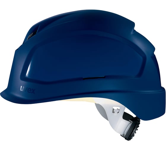 Каска uvex Феос B-S-WR, храповик, синяя 9772531