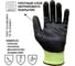 Перчатки защитные от порезов Master-Pro® 20 пара., категория а., АНКАТ (А1+), СВМПЭ (HPPE) с нитриловым покрытием, размер 9 (l), 9515- UCA1-9-20 3
