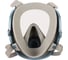 Защитная полнолицевая маска с антивандальным хим.стойким покрытием Jeta Safety размер M 6950-M 11