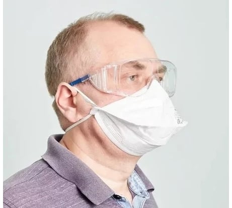 Респиратор РУССИЗ 202 с клапаном, класс FFP2 NR D, 1 шт 4631159791806