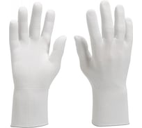 Нейлоновые перчатки Kimberly-Clark KleenGuard G35 24 см, 12 пар, белый, р. М 38718