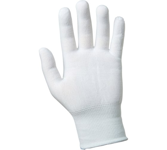 Нейлоновые перчатки Kimberly-Clark KleenGuard G35 24 см, 12 пар, белый, р. М 38718