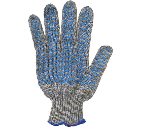 Трикотажные перчатки Armprotect крис-кросс, 7 класс, с двойным Евро-ПВХ "сетка", р11 05 4631161744203