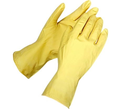 Хозяйственные латексные перчатки без напыления ULTIMA р.М KHL002/M