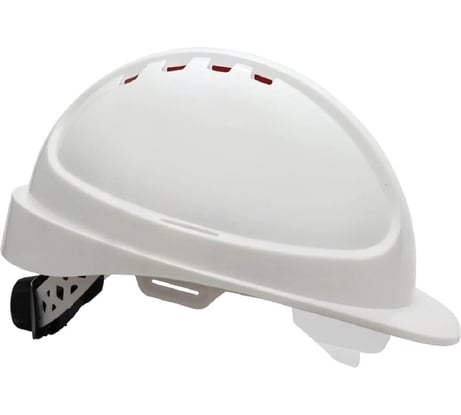 Защитная каска ЕЛАНПЛАСТ Форвард белая, из ABS-PC К-05 (КАС105.1)