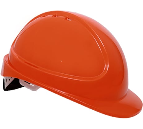 Защитная каска ЕЛАНПЛАСТ Форвард оранжевая, из ABS-PC К-05 (КАС105.2)