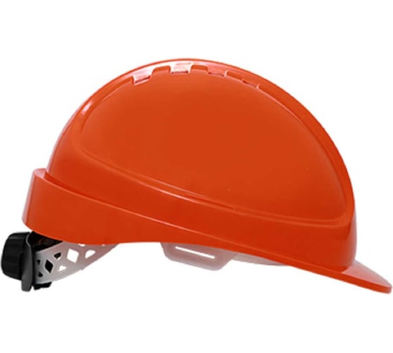 Защитная каска ЕЛАНПЛАСТ Форвард оранжевая, из ABS-PC К-05 (КАС105.2)