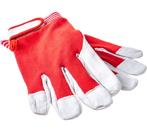 Комбинированные перчатки из козьей кожи S. GLOVES OREGON размер 10 31994-10
