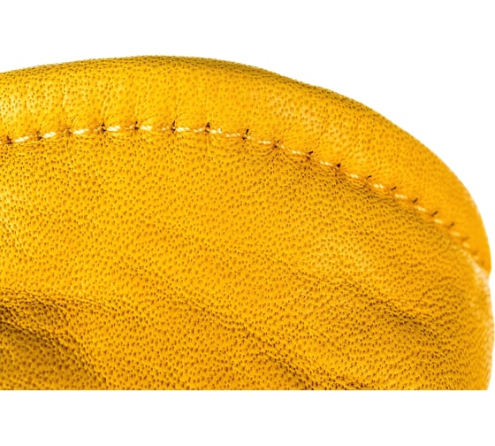 Утепленные кожаные перчатки из лицевой кожи S. GLOVES SOBAT размер 10 31999-10