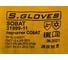 Утепленные кожаные перчатки из лицевой кожи S. GLOVES SOBAT размер 11 31999-11 3