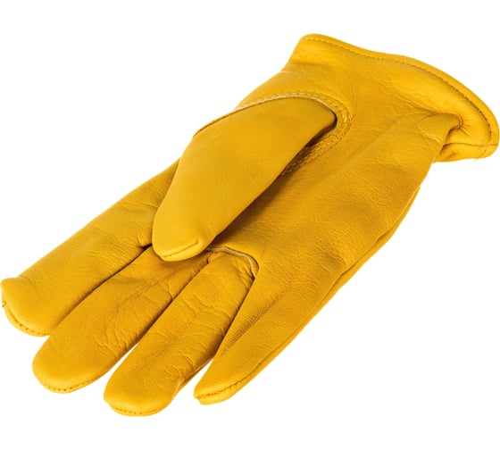 Утепленные кожаные перчатки из лицевой кожи S. GLOVES NEMAN размер 09 31998-09