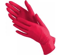Нитриловые перчатки EcoLat Red 100 шт 3540/XS