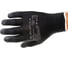 Нейлоновые перчатки с полиуретановым покрытием S. GLOVES TAXO черные, размер 07 31614-07 2