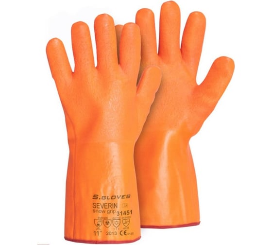 Перчатки S. GLOVES SEVERIN SNOW GRIP, 35 см, размер 11 31451-11 1