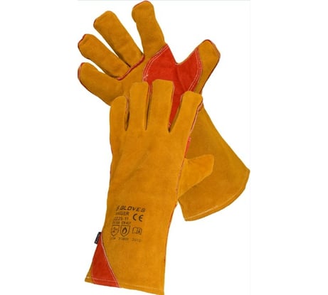 Спилковые 5-ти палые краги S. GLOVES TANGER размер 11 32225-11