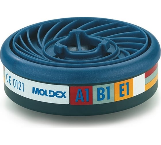 Фильтр для полумасок серий 7000/9000 Moldex EasyLock A1B1E1 2 шт 9300 1