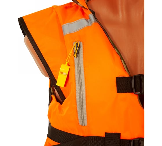 Спасательный жилет КОВЧЕГ Хобби, L-XL/50-52, до 85 кг, оранжевый/камуфляж 725301118