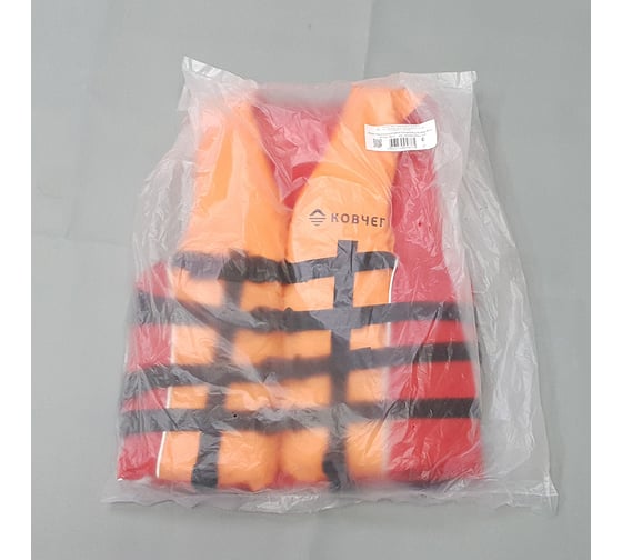 Спасательный жилет КОВЧЕГ Сплав, р. 2XL-3XL/54-56, до 115 кг, оранжевый/красный 725300869
