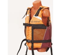 Спасательный жилет КОВЧЕГ Тритон, р. XS-S/40-44, до 45 кг, оранжево-бордовый/камуфляж 725300937