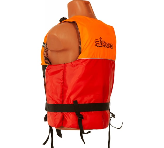 Спасательный жилет КОВЧЕГ Тритон, р. XL-2XL/52-54, до 100 кг, оранжево-красный/камуфляж 725300982