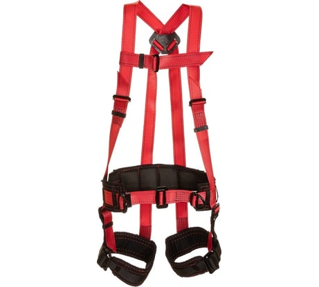 Страховочно-удерживающая привязь с наплечными и набедренными лямками МОЛОТ вид 2 СУПР 2 Ж вид2