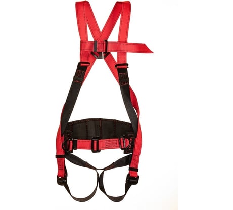 Страховочно-удерживающая привязь с наплечными и набедренными лямками Молот СУПР 2 Ж