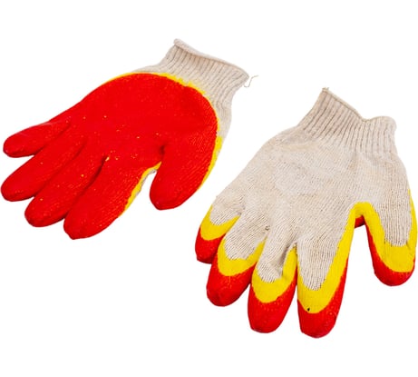 Перчатки с двойным латексным обливом DINFIX ULTRA 13 класс, красные, 1 пара 00-00002158