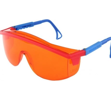 Открытые очки СОЮЗСПЕЦОДЕЖДА РОСОМЗ 037 УНИВЕРСАЛ ТИТАН оранжевые 2000000167428