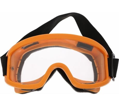 Очки-маска для езды на мототехнике СИМАЛЕНД стекло прозрачное, желтые 3734828