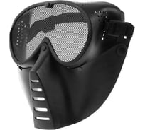 Армированные очки-маска для езды на мототехнике СИМАЛЕНД грязезащита, черные 5350964