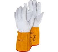 Кожаные мягкие краги Foxweld ЭЛИТ КCА-01 7769