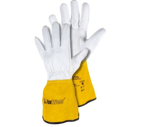 Кожаные краги Foxweld Вектор КСА-09 8497