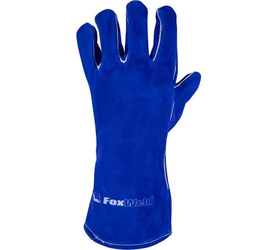 Термостойкие спилковые краги Foxweld ИНДИГО КС-01 8494