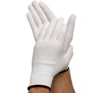 Нейлоновые перчатки РУСОКО Жемчуг 12 пар, размер 8/M 220110Б