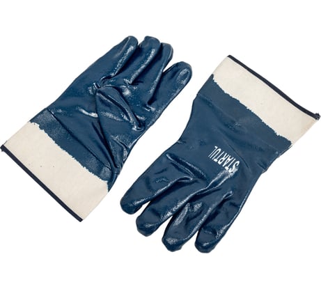 Нейлоновые перчатки STARTUL с нитриловым полным покрытием, размер 10 манжет крага 1 пара ST7101-10