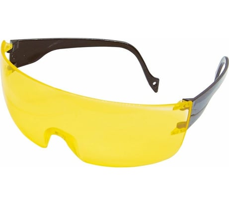 Защитные очки Usp открытый тип, желтый корпус, черные дужки 12226-4