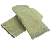 Брезентовые усиленные рукавицы с двойным наладонником STARTUL ST7602