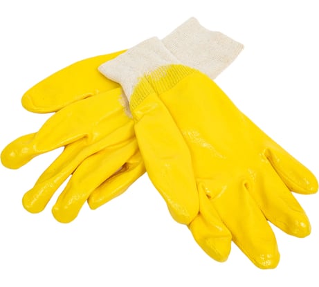 Хлопчатобумажные перчатки STARTUL с неполным нитриловым покрытием, р. 10 ST7105-10