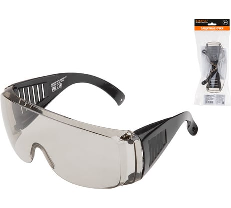 Защитные открытые очки STARTUL О-9 серая линза ST7220-09