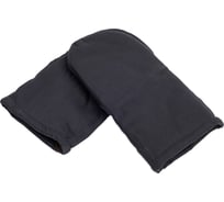 Меховые рабочие рукавицы СОЮЗСПЕЦОДЕЖДА черные, р.2 2000000109251