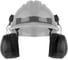 Противошумные наушники с разъемом на каску Jeta Safety Clamor Light 28 дБ серый JEM-421C 3
