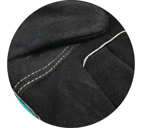 Спилковые краги AWT Factor нить Kevlar, усиленные 777 173