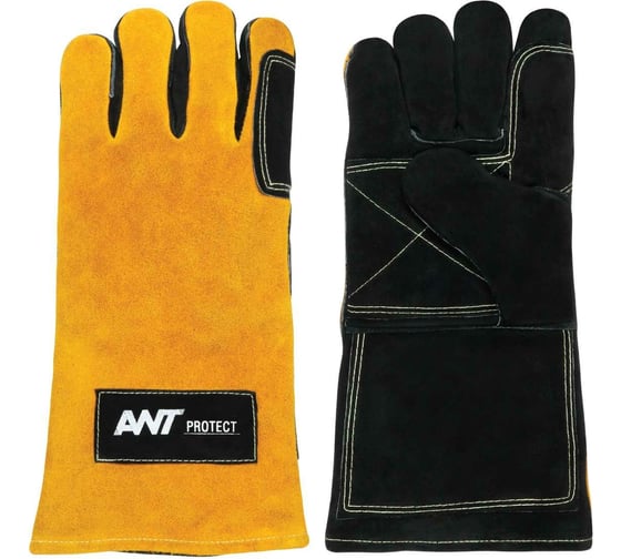 Спилковые краги AWT Protect нить Kevlar, с подкладкой 777 179 1